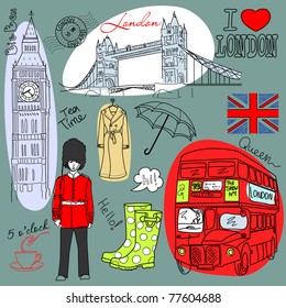 London doodles