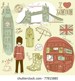 London doodles