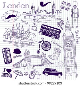 London doodles