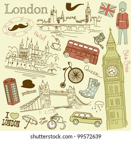 London doodles