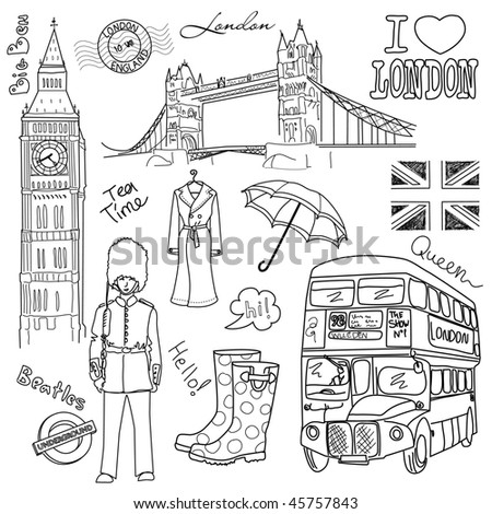London doodles