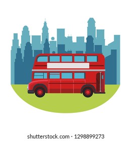 london double decker bus