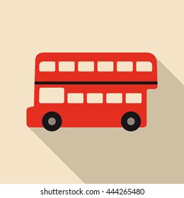 London Double Decker Vector Icon