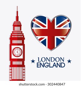 London england design, vector illustration eps 10.