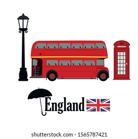 London England travel collection. Welcome to the UK United Kingdom elements. Travel to London set