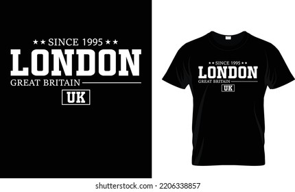 LONDON GREAT BRITAIN ... T-SHIRT DESIGN