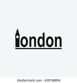 london icon vector