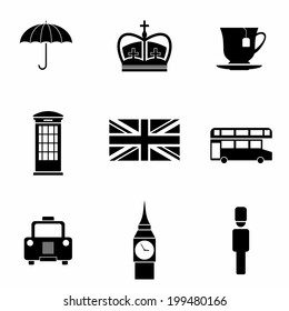 london icons set