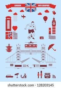 London info graphic elements