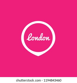 london and map pointer