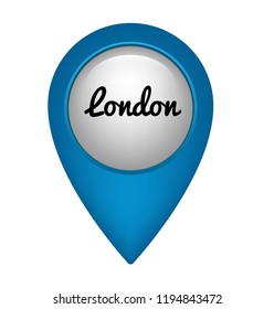 london and map pointer