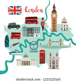 Cartoon London Poster High Res Stock Images Shutterstock