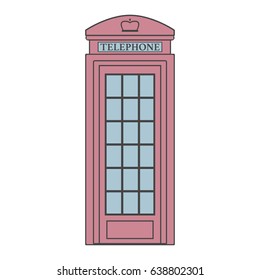 London phone box icon