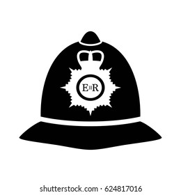 London policeman helmet icon