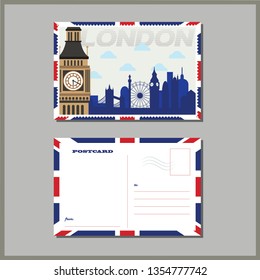 London Postcard Template