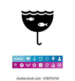London Rain Icon