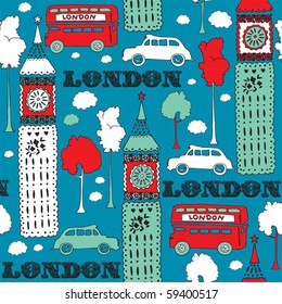 london seamless background