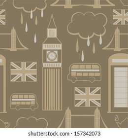 London seamless pattern