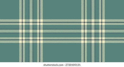 Cheque textil sin costuras de Londres, tela de fondo de octubre a cuadros. Patrón de textura de tartán de Vector en la paleta de colores azulados y claros.