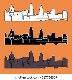 London skyline