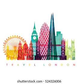 London Skyline. Vector Illustration