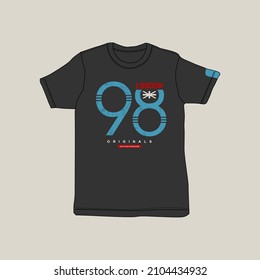 London Stylish T-shirt And Apparel Abstract Design. Vector Print, Typography, Poster. Global Swatches.
