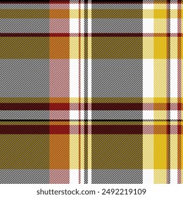 London tartan seamless pattern, volume background textile vector. King texture plaid check fabric in black and white colors palette.