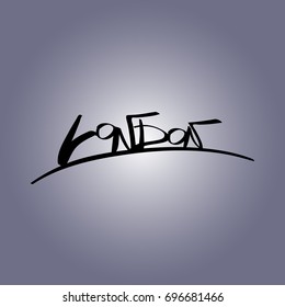 london text graffiti