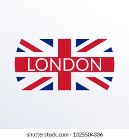 London Text Typography Design England Uk Stock Vector (Royalty Free ...