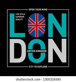 London typography design tee-shirt graphic-printed,design-t-printing-embroidery-apparel