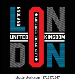 london uk typography vector illustration , for print t shirt