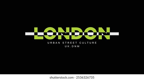 
Londres Reino Unido ilustración gráfica, diseño de tipografía para camiseta y ropa de marca
