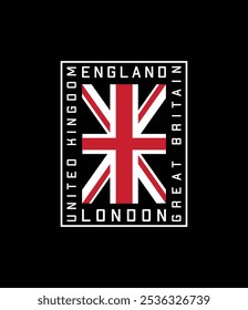 
Londres Reino Unido ilustración gráfica, diseño de tipografía para camiseta y ropa de marca
