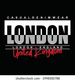 london urban clothing streetwear typography design	