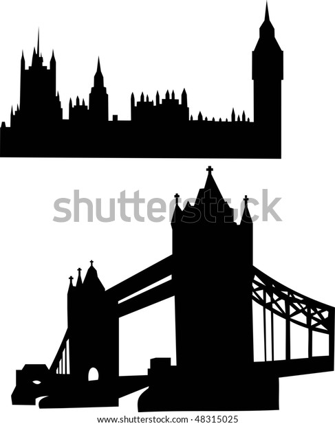 London Vector Stock Vector (Royalty Free) 48315025 | Shutterstock