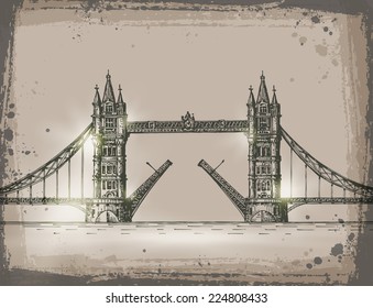 London. Vector format