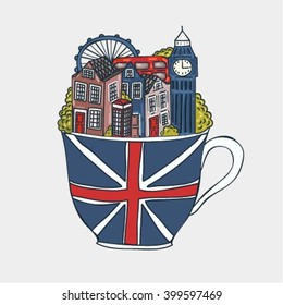 London vector illustration.