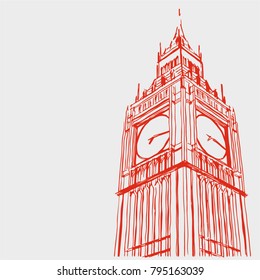 London vector illustration