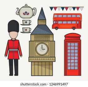 London Vector Set