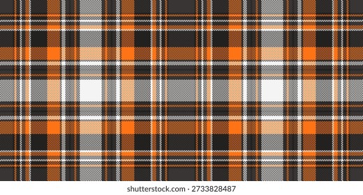 London vetor tartan plaid, padrão de verificação de tecido de plataforma. Fundo de textura têxtil repetitivo sem costura na paleta de cores escuras e pretas.