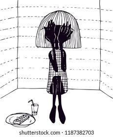 Loneliness. Asylum for problems. Student life. The problem child.