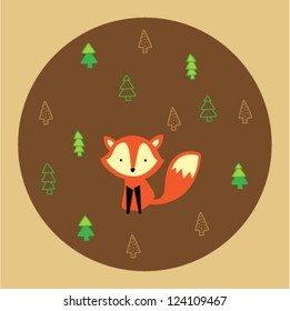 lonely fox