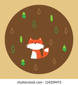 lonely fox