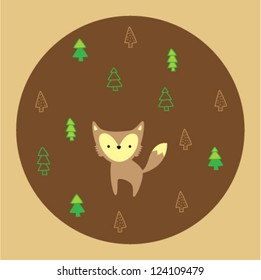 lonely fox