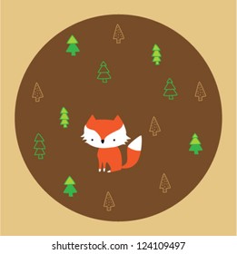 lonely fox