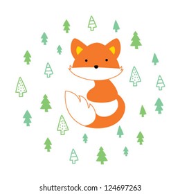 lonely fox