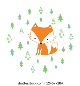 lonely fox