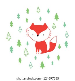 lonely fox