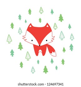 lonely fox