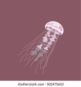 lonely jellyfish